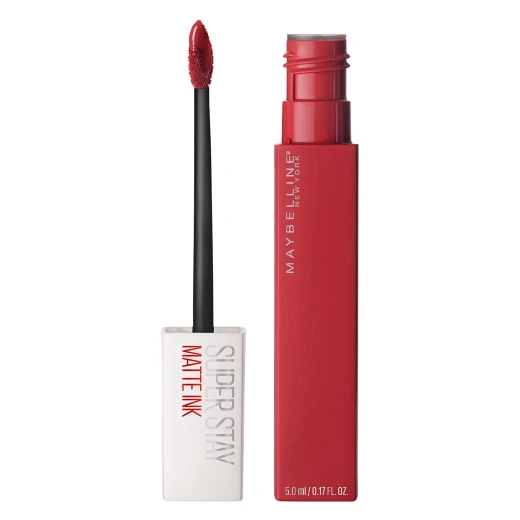 أحمر شفاه سائل Maybelline Superstay Matte Ink بلون 20 يدوم طويلاً مكياج شفاه جريء أحمر شفاه سائل Maybelline Superstay Matte Ink بلون 20 يدوم طويلاً مكياج شفاه جريء