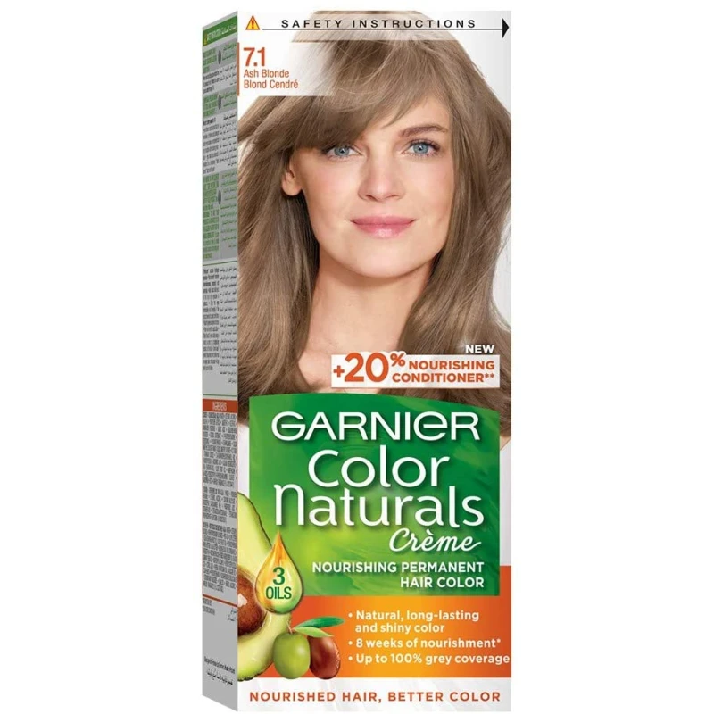 Garnier Color Naturals 7.1 Ash Blonde Haircolor - Garnier