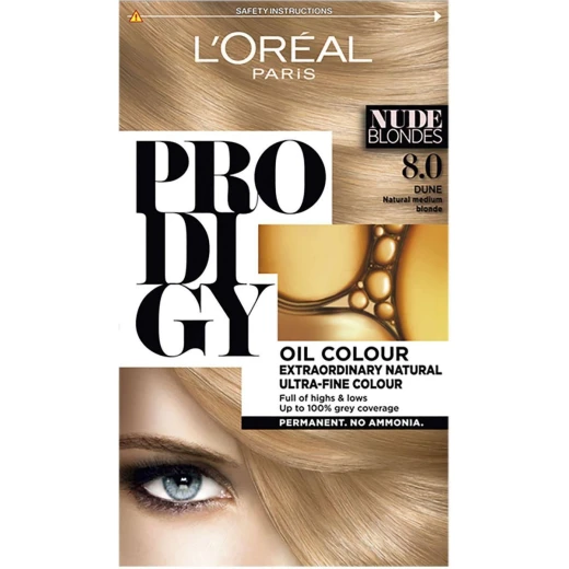 L'oreal Paris Prodigy Permanent Hair Oil Color, 8.0 Light Blonde L'oreal Paris Prodigy Permanent Hair Oil Color, 8.0 Light Blonde