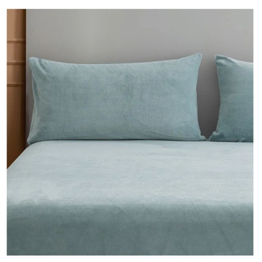 Nova home warmfit winter microfleece pillowcase set turquoise color 2 pieces Nova home warmfit winter microfleece pillowcase set turquoise color 2 pieces