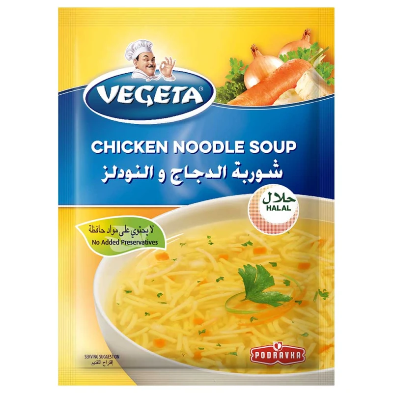 شوربة الدجاج و النودلز، 60 جرام من فيجيتا - فيجيتا