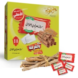 Shaarawi Bros Flavour Cinnamon Gum, 2.9G Pack of 100