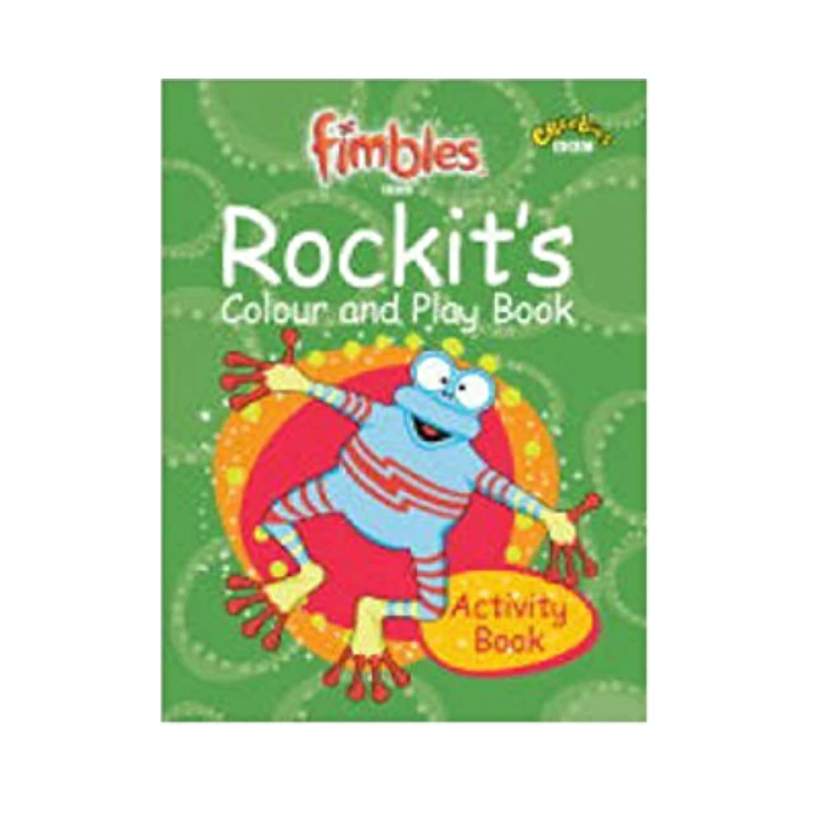 ليدي بيرد: Fimbles : Rockit's Colour & Play Book - كتب ليدي بيرد