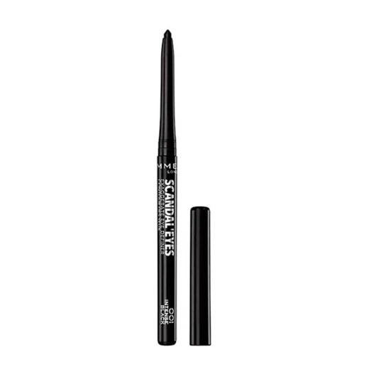 Rimmel London Scandaleyes Intense Black Eyeliner 0.35g Waterproof Smudgeproof for Bold Eye Looks Rimmel London Scandaleyes Intense Black Eyeliner 0.35g Waterproof Smudgeproof for Bold Eye Looks