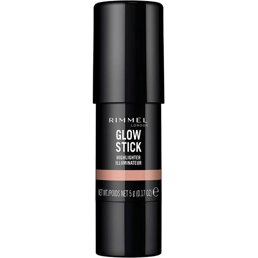 Glow Stick Highlighter Heat 003 Natural Makeup Radiant Complexion All Skin Types Blemish Coverage - Rimmel London - Image 3
