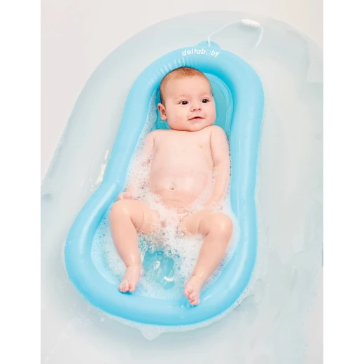 Doomoo  Inflatable bath Mattress , Blue - Doomoo - Image 3