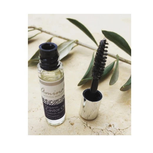 Amina's Organic Castor Oil Eyelash Applicator, 3.5 Ml - Amina's Natural Skin Care - Image 4