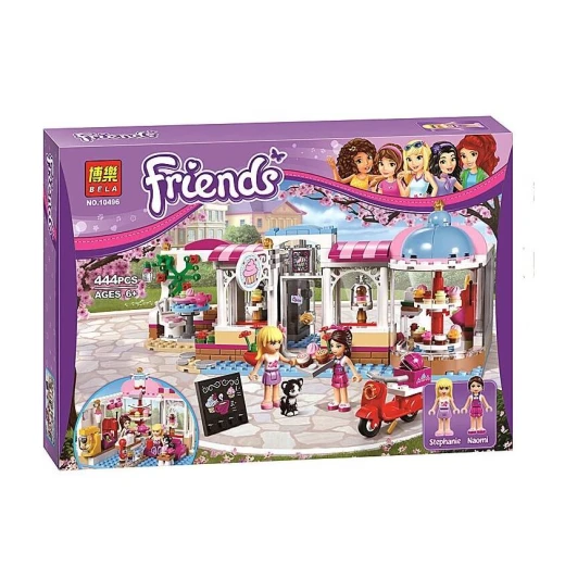 Bela Cities Heart lake Cupcake Café Building Blocks Bricks, 44 Pieces Bela Cities Heart lake Cupcake Café Building Blocks Bricks, 44 Pieces