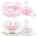 Philips Avent Ultra Soft Pacifier, 0-6 Months, Dreams Swan Designs - Philips Avent