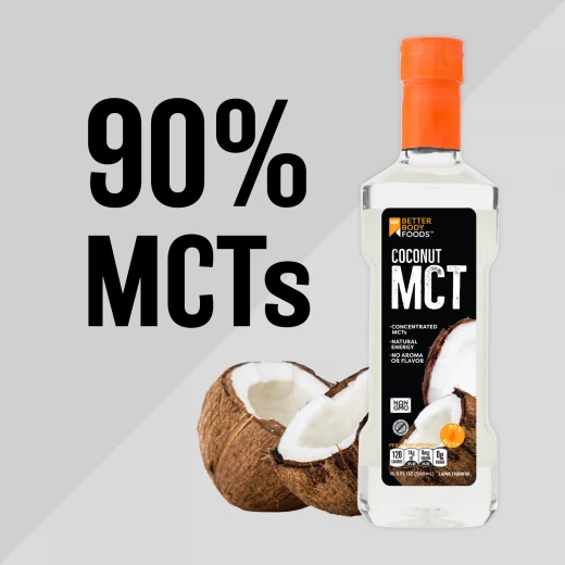 Better Body Food Organic Liquid Coconut MCT Oil, 500 Ml - Better Body Food - Image 2