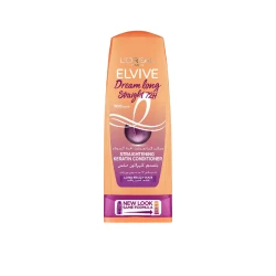 L'Oreal Paris Elvive Straight Keratin Conditioner, 400 Ml