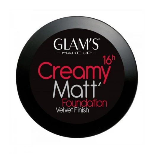 Glam's Creamy Matt Foundation Light Beige 240A Oily Skin Makeup Medium Coverage Flawless Finish