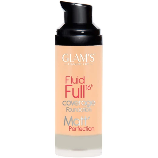 مستحضر Glam Foundation Soft Honey 224 مكياج تغطية كاملة للبشرة الدافئة يدوم طويلا للحصول على مظهر مثالي - Glam - Image 2