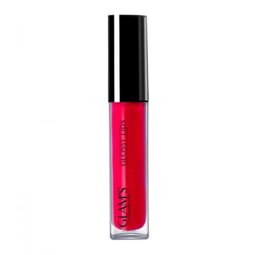 Glam's Glossy Lips Red Emotion 117 Vinyl Finish Hydrating Lip Gloss for Glam Look