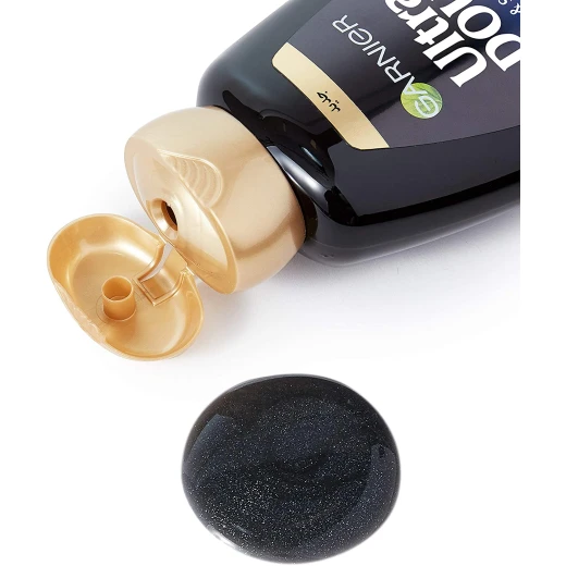 Garnier Ultra Doux Black Charcoal & Nigella Seed Oil Purifying & Shine Shampoo, 400ml - Garnier - Image 2