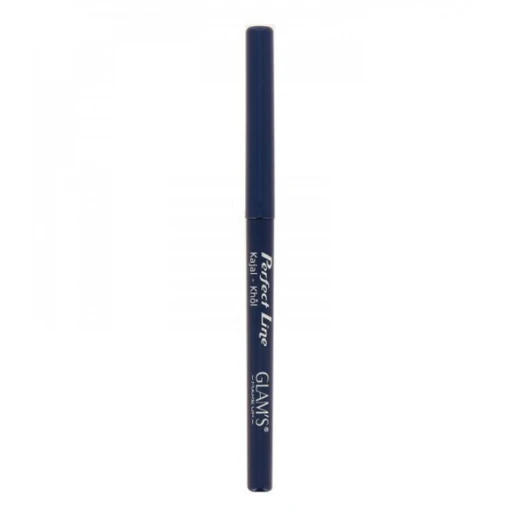 قلم تحديد العيون الأزرق من Glam's Perfect Line 717 مقاوم للماء لتطبيق دقيق مكياج عيون يدوم طويلاً - Glam's perfect line - Image 2