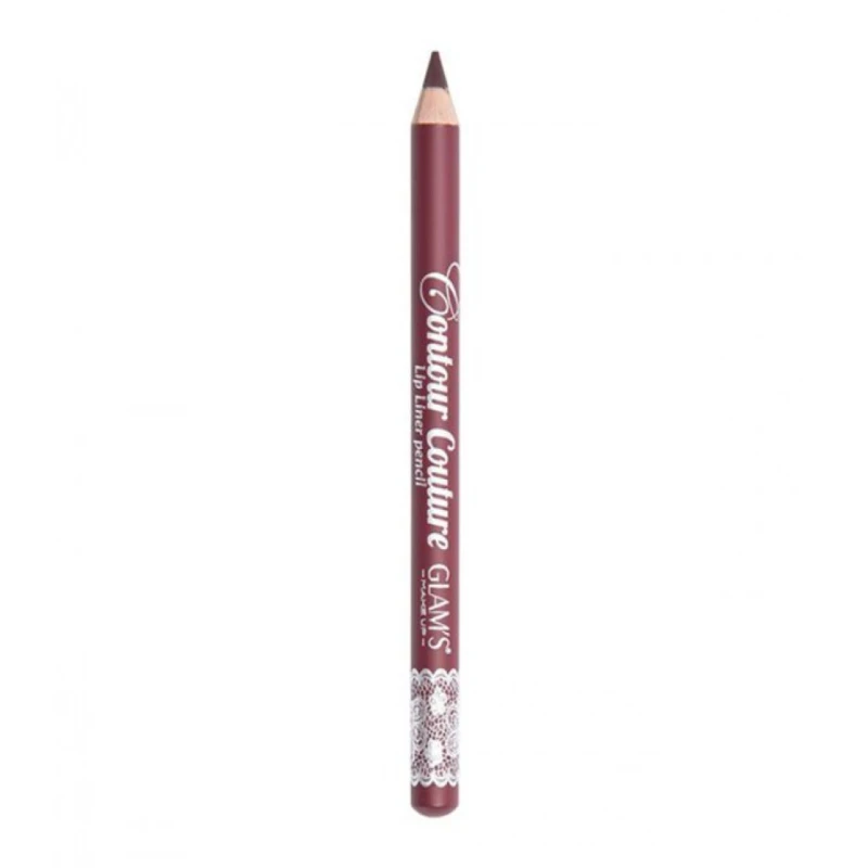 Glam's Couture Bad Girl 762 Creamy Lip Liner Kit for Precise Lip Definition Long Lasting Makeup - Glam's couture