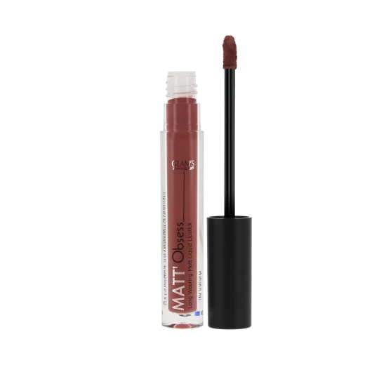 أحمر شفاه سائل غير لامع للغاية من Glam Matt Obsess تركيبة مرطبة تدوم طويلاً للشفاه الجريئة أحمر شفاه سائل غير لامع للغاية من Glam Matt Obsess تركيبة مرطبة تدوم طويلاً للشفاه الجريئة