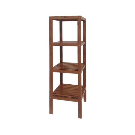 Nova Home Fend Rack Unit, Bamboo, 4 Shelves, Brown Color Nova Home Fend Rack Unit, Bamboo, 4 Shelves, Brown Color