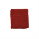 Nova Home Pretty Collection Bath Mat Towel, Cotton, Burgundy Color - Nova Home