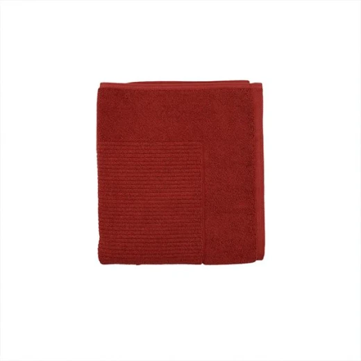 Nova Home Pretty Collection Bath Mat Towel, Cotton, Burgundy Color Nova Home Pretty Collection Bath Mat Towel, Cotton, Burgundy Color