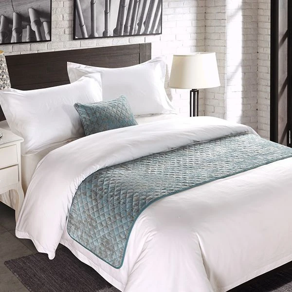 Nova Home Lucy Bed Runner, Jade Color - Nova Home