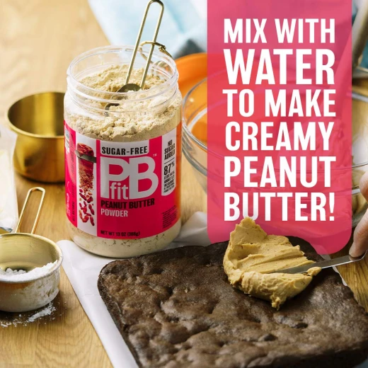 Better Body Food Gluten Free Sugar-Free Peanut Butter Powder, 368g - Image 3