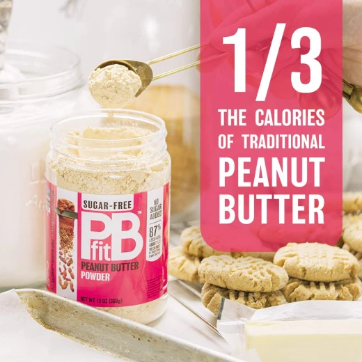 Better Body Food Gluten Free Sugar-Free Peanut Butter Powder, 368g - Image 5