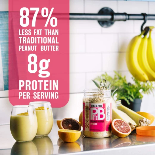 Better Body Food Gluten Free Sugar-Free Peanut Butter Powder, 368g - Image 6