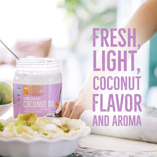 Better Body Food Organic Coconut Oil, 458ml - Better Body Food - Image 4