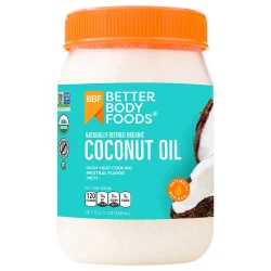 Better Body Food Organic Refined Coconut Oil, 458ml