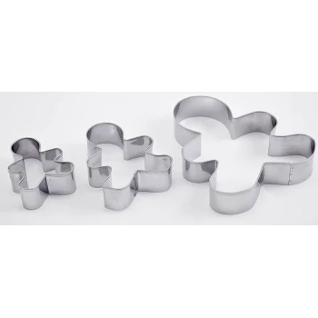 Dr.Oetker Gingerbread Man Cutter, 3Pcs, Stainless Steel - Dr.Oetker - Image 4