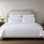 Nova Home Cruise Duvet Cover Set, Cotton, 600 Thread Count, White Color, King Size - Nova Home
