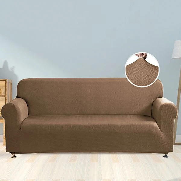 Nova Home Perfect Fit Stretch Sofa Cover, 1 Seat, Moka Color - Nova Home