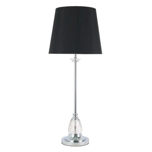 Nova home cristy table lamp, black color, 77 cm Nova home cristy table lamp, black color, 77 cm