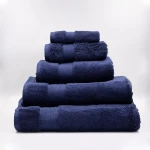 Nova home towel, cotton, navy color - Nova Home