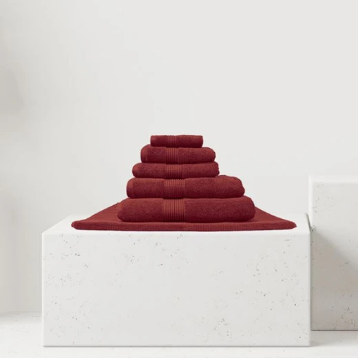 Nova Home Pretty Collection Towel, Cotton, Burgundy Color, 100*150 CM Nova Home Pretty Collection Towel, Cotton, Burgundy Color, 100*150 CM