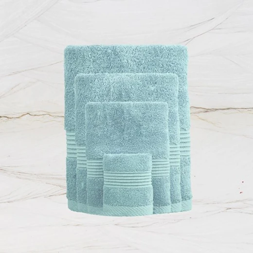 Nova home pretty collection towel, cotton, mint color, 100*150 cm - Nova Home - Image 2