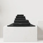 Nova home pretty collection towel, cotton, black color, 33*33 cm - Nova Home