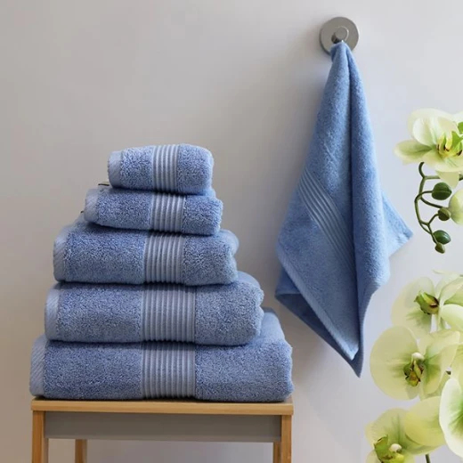 Nova home pretty collection towel, cotton, blue color, 33*33 cm - Nova Home - Image 2