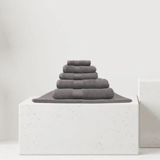 Nova home pretty collection towel, cotton, grey color, 33*33 cm Nova home pretty collection towel, cotton, grey color, 33*33 cm