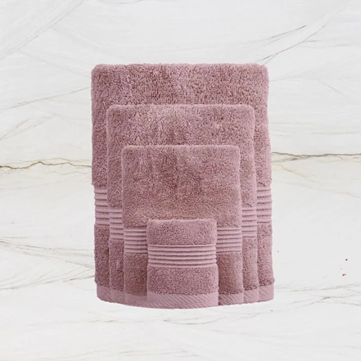 Nova home pretty collection towel, cotton, rose color, 50*100 cm - Nova Home - Image 2