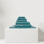 Nova home pretty collection towel, cotton, lagoon color, 70*140 cm - Nova Home