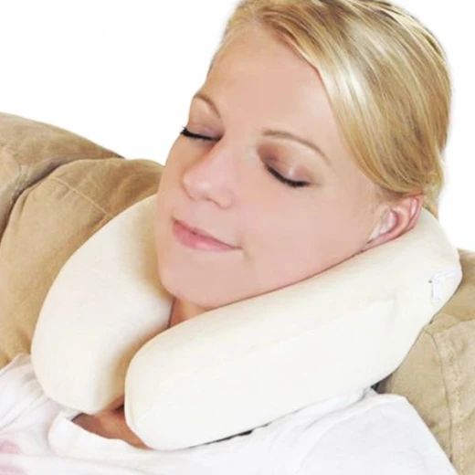 Nova home travel pillow, anti allergy, white color - Nova Home - Image 2
