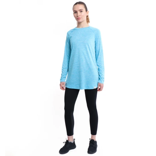 RB Women's Long Sleeve Training Top, Small Size, Blue Color RB Women's Long Sleeve Training Top, Small Size, Blue Color