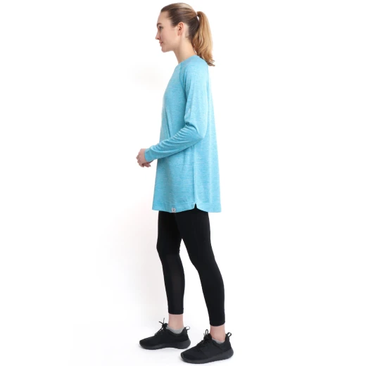 RB Women's Long Sleeve Training Top, Small Size, Blue Color - RB - Image 2