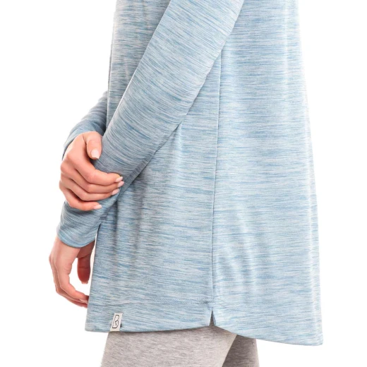 RB Women's Long Sleeve Training Top, Large Size, Baby Blue Color - RB - Image 4