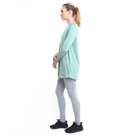 RB Women's Long Sleeve Training Top, XX Large Size, Green Color - RB - Image 2