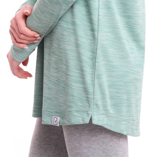 RB Women's Long Sleeve Training Top, XX Large Size, Green Color - RB - Image 3
