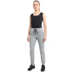 RB Women's Jogger Sweatpants, Large Size, Light Grey Color - RB